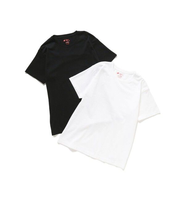 BEAMS「Hanes / 別注 Japan Fit 2pack T-shirts」|インナー|