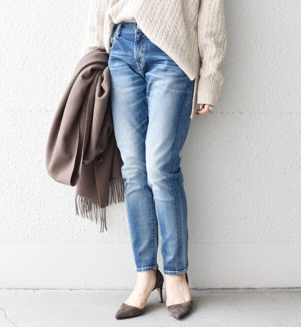 SHIPS for women「【WEB限定】スリム テーパード デニム」|その他|