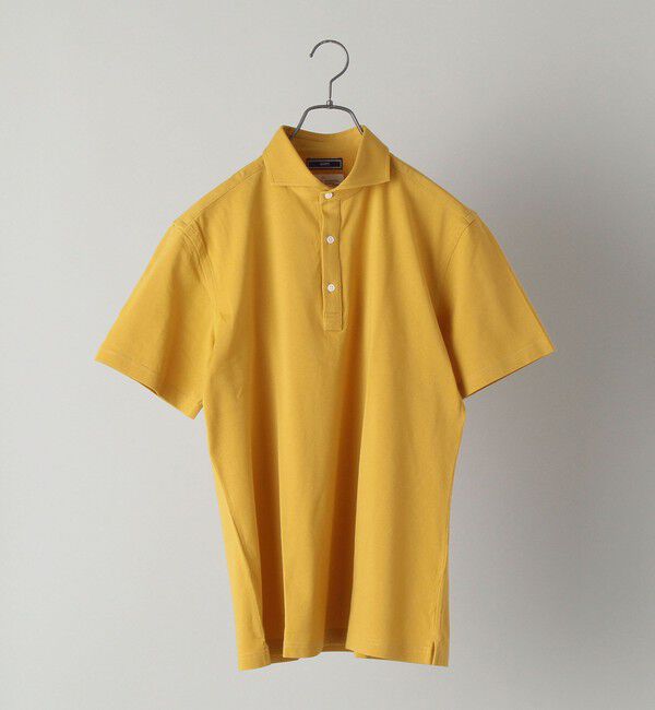 SHIPS「SHIPS：ALBINI 32ゲージ カノコ無地 ポロシャツ」|ポロシャツ|