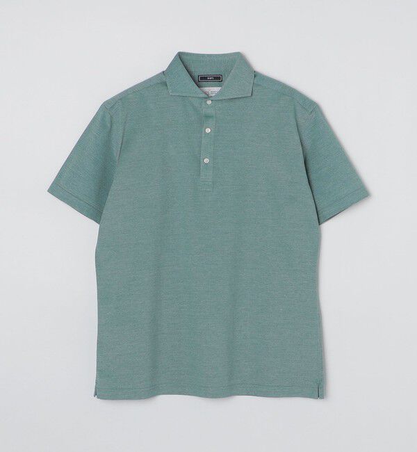 SHIPS「SHIPS：ALBINI 32ゲージ カノコ無地 ポロシャツ」|ポロシャツ|