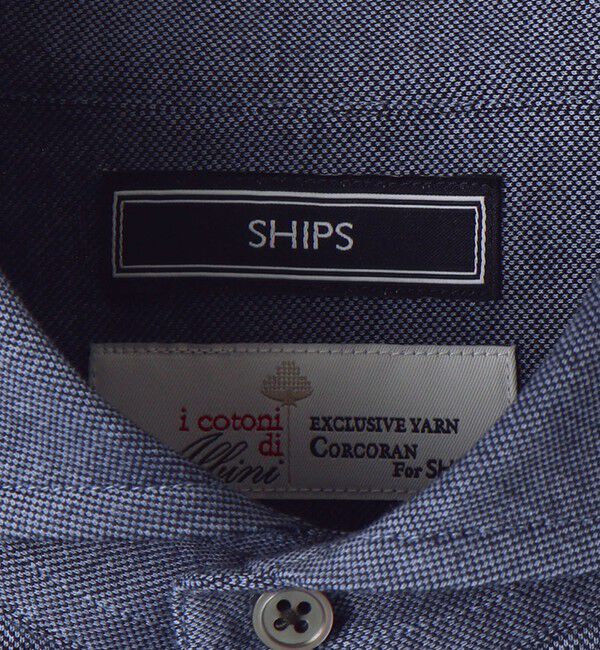 SHIPS「SHIPS：ALBINI 32ゲージ カノコ無地 ポロシャツ」|ポロシャツ|