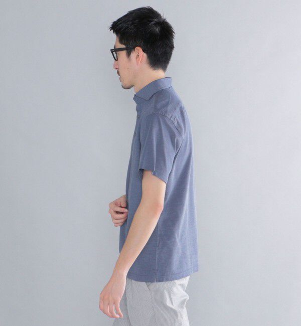 SHIPS「SHIPS：ALBINI 32ゲージ カノコ無地 ポロシャツ」|ポロシャツ|