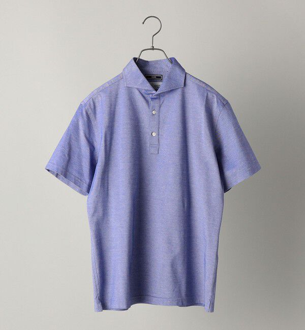 SHIPS「SHIPS：ALBINI 32ゲージ カノコ無地 ポロシャツ」|ポロシャツ|