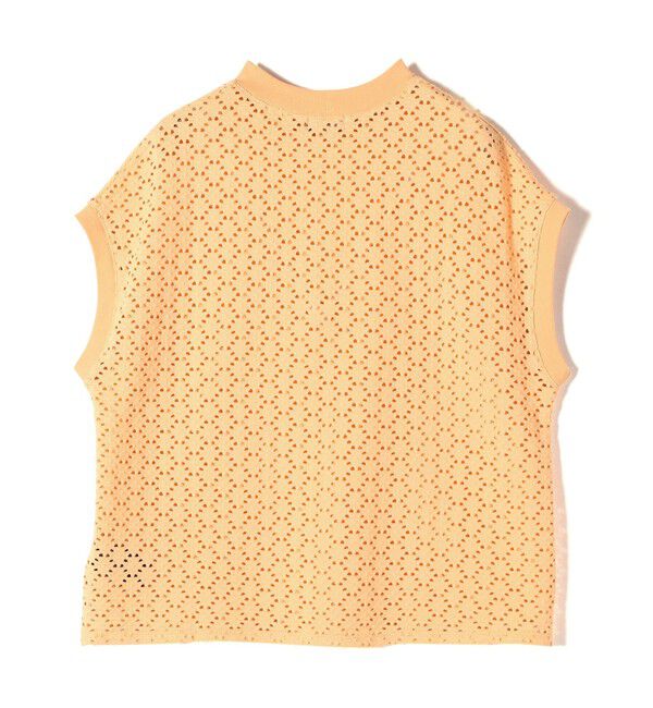 SHIPS for women「【WEB限定】〈手洗い可能〉アイレット クルーネック プルオーバー」|Tシャツ・カットソー|