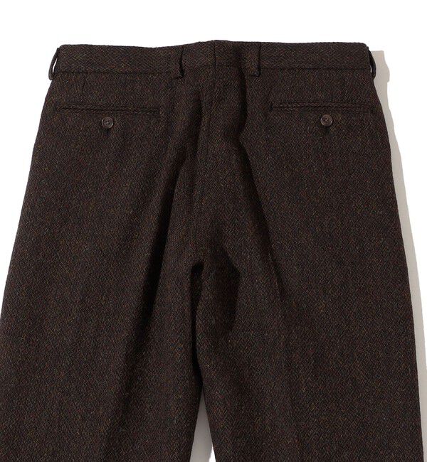 SHIPS「Southwick: HarrisTweed 1タック IVY トラウザーズ」|スラックス|