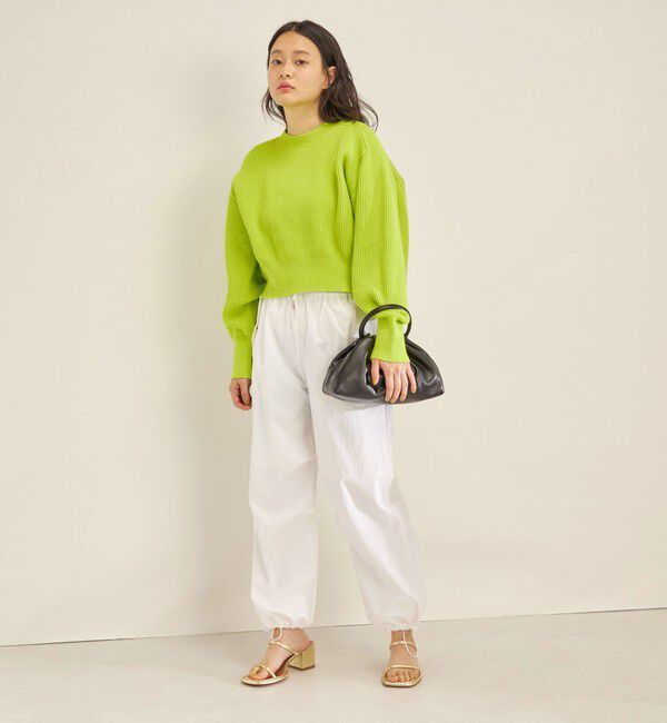 SHIPS for women「〈手洗い可能〉コットンポリ ローゲージ クルーネック プルオーバー◇」|ニット・セーター|