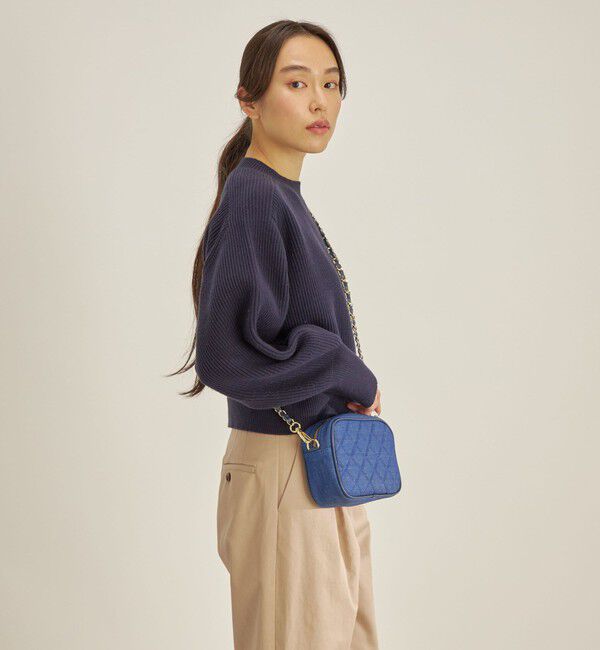 SHIPS for women「〈手洗い可能〉コットンポリ ローゲージ クルーネック プルオーバー◇」|ニット・セーター|