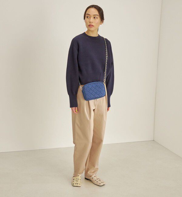 SHIPS for women「〈手洗い可能〉コットンポリ ローゲージ クルーネック プルオーバー◇」|ニット・セーター|