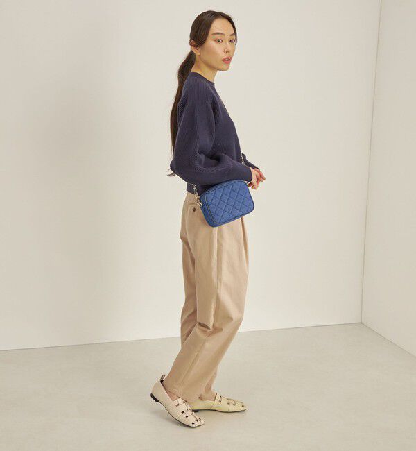 SHIPS for women「〈手洗い可能〉コットンポリ ローゲージ クルーネック プルオーバー◇」|ニット・セーター|