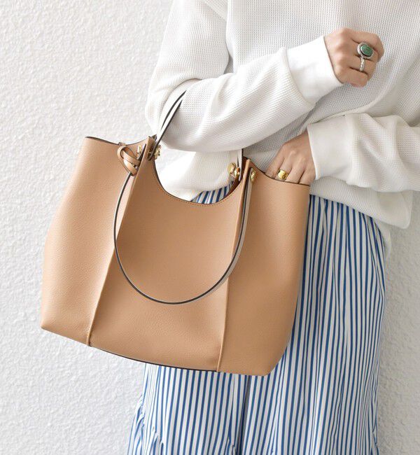 SHIPS any「【WEB限定】SHIPS any: 2WAY ハンドル トートバッグ」|トートバッグ|