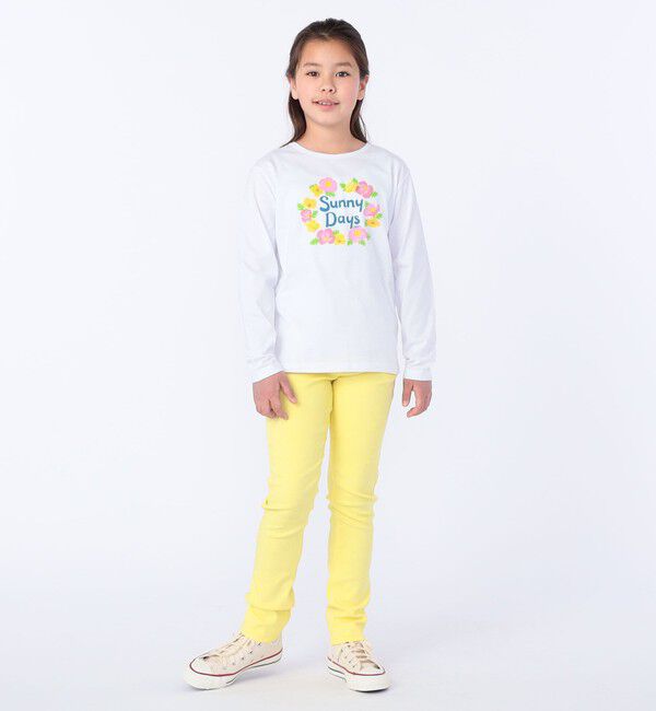 SHIPS KIDS「SHIPS KIDS:140～150cm / サニーデイズ プリント 長袖 TEE」|Tシャツ・カットソー|