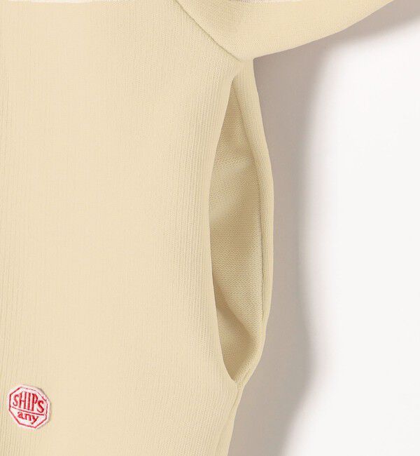 SHIPS any「《追加予約》【WEB限定】SHIPS any:〈洗濯機可能〉ジップアップ ニット ブルゾン カーディガン」|カーディガン|