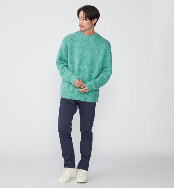 SHIPS「SHIPS: フラッフィー メランジ クルーネック プルオーバー ニット」|ニット・セーター|