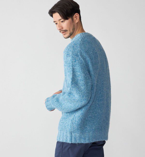 SHIPS「SHIPS: フラッフィー メランジ クルーネック プルオーバー ニット」|ニット・セーター|