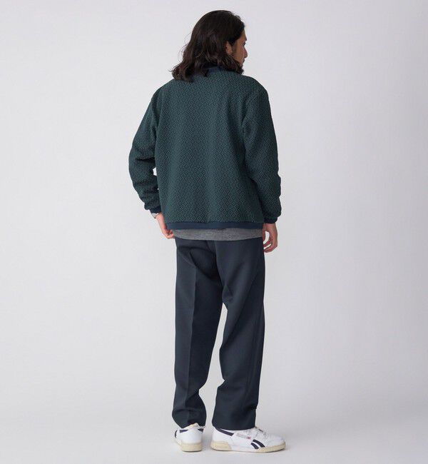 SHIPS「SHIPS: 〈洗濯機可能〉ジャカード 小紋柄 Vネック カーディガン」|カーディガン|