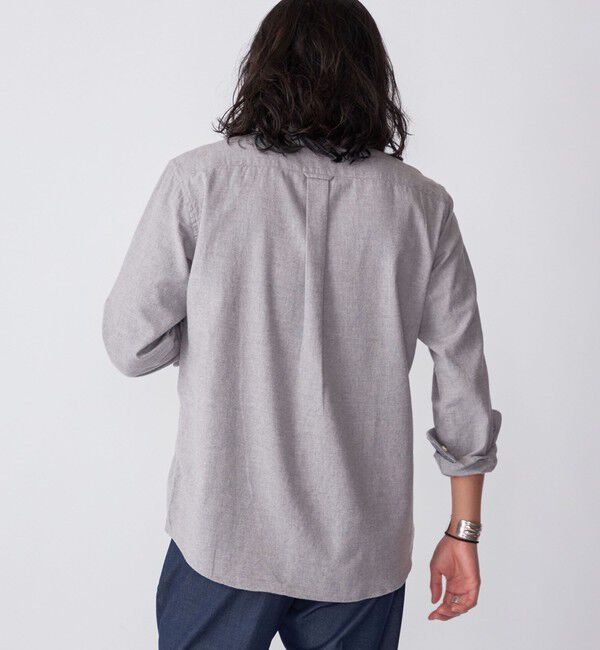 SHIPS「【WEB限定】SHIPS: MADE IN JAPAN ワンポイントロゴ 微起毛 ボタンダウンシャツ」|シャツ・ブラウス|