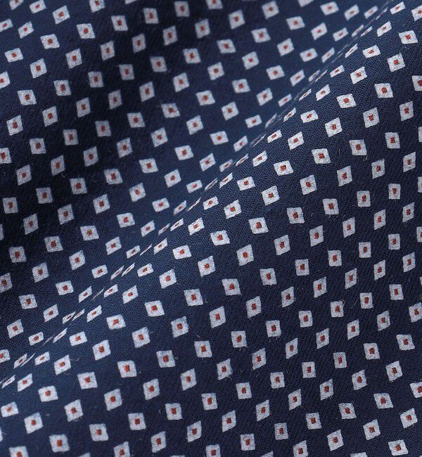 SHIPS Colors 「SHIPS Colors:ワイドカラー プリント ドレス ネルシャツ」|シャツ・ブラウス|