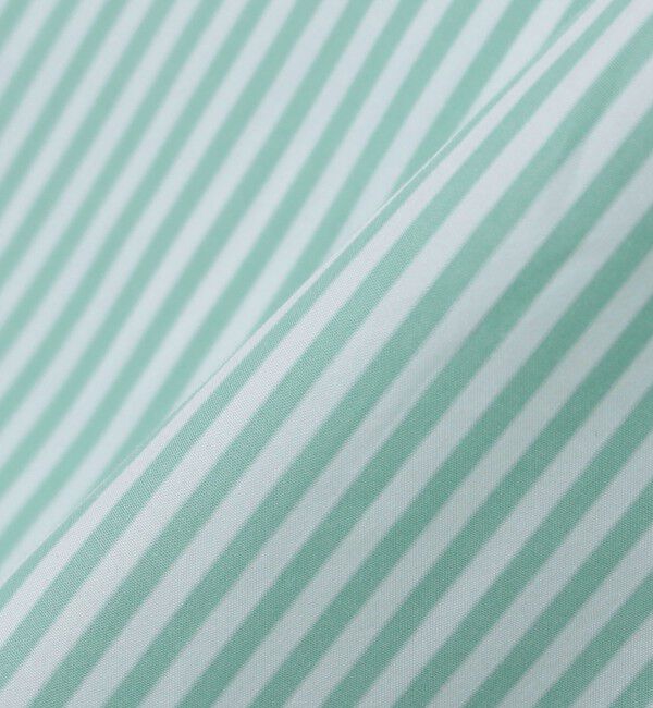 SHIPS「SHIPS: バンドカラー スーピマ コットン ポプリン ストライプ 長袖 シャツ」|シャツ・ブラウス|