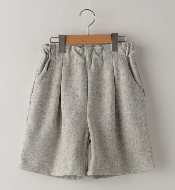 SHIPS KIDS「SHIPS KIDS:140～150cm / ツイード タック ショート パンツ」|その他|