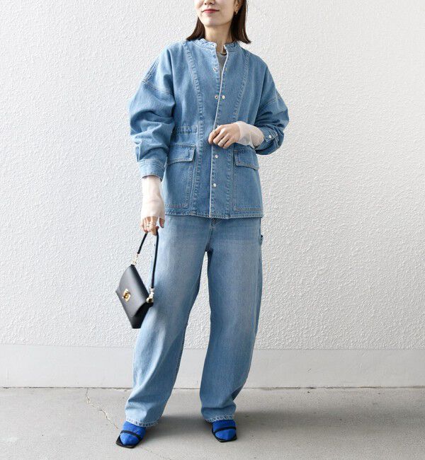 SHIPS any「SHIPS any: デニム ワーク ジャケット［SHIPS any DENIM］」|デニムジャケット|