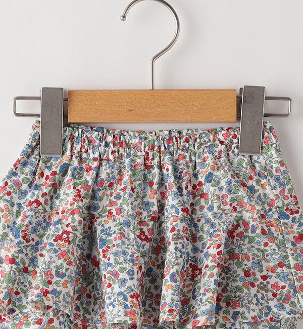 SHIPS KIDS「SHIPS KIDS:70～80cm / フラワー 半袖 セット ロンパース」|ロンパース|