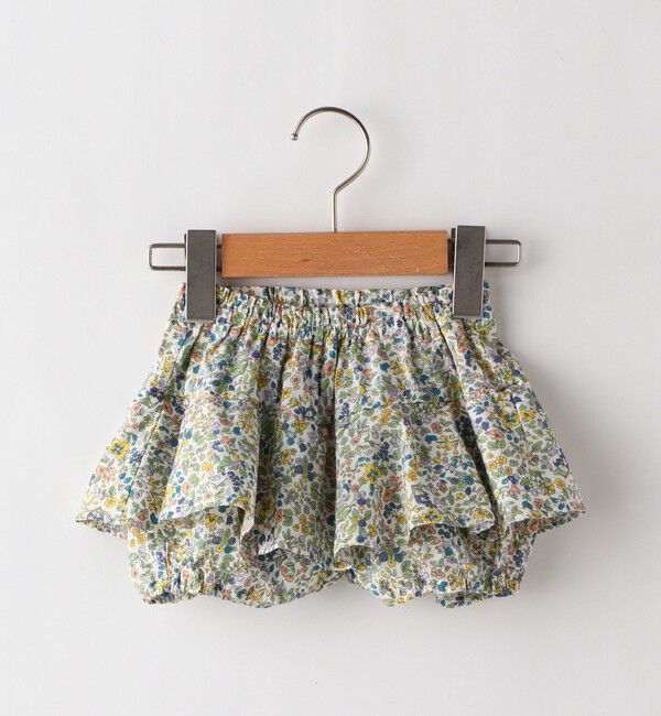 SHIPS KIDS「SHIPS KIDS:70～80cm / フラワー 半袖 セット ロンパース」|ロンパース|