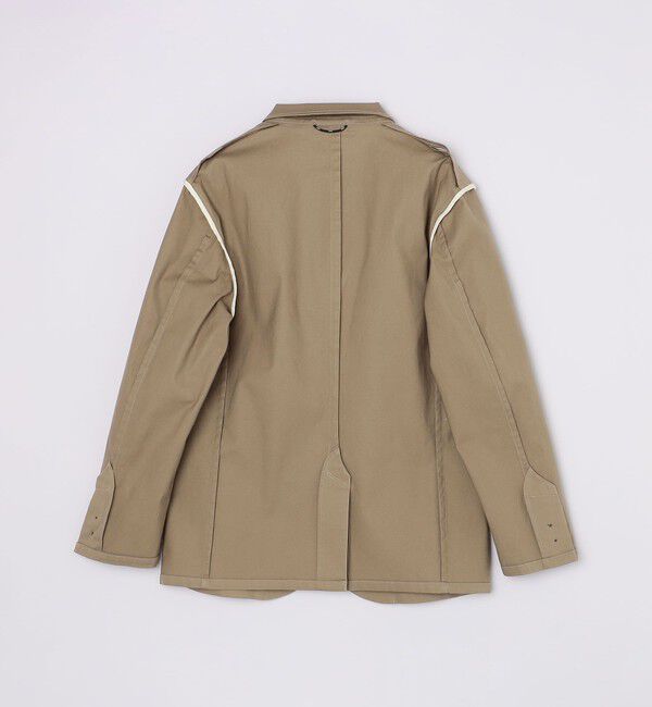 SHIPS「SHIPS: 〈セットアップ対応・手洗い可能〉ウォッシュド ピケ 2ボタン ジャケット」|テーラードジャケット|