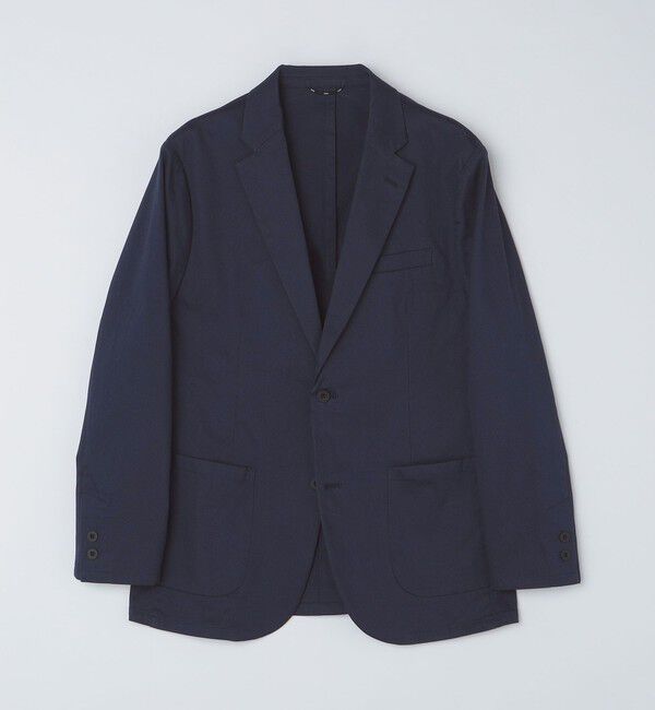 SHIPS「SHIPS: 〈セットアップ対応・手洗い可能〉ウォッシュド ピケ 2ボタン ジャケット」|テーラードジャケット|