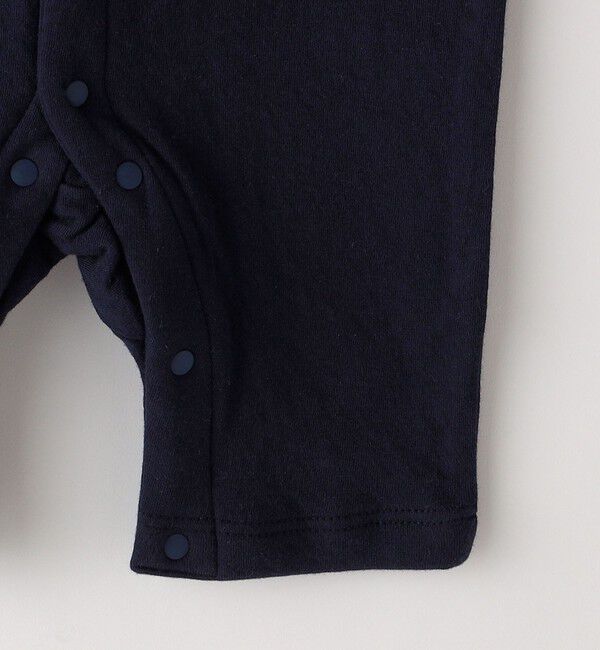 SHIPS KIDS「SHIPS KIDS:70～80cm / ロゴ 半袖 ロンパース」|ロンパース|