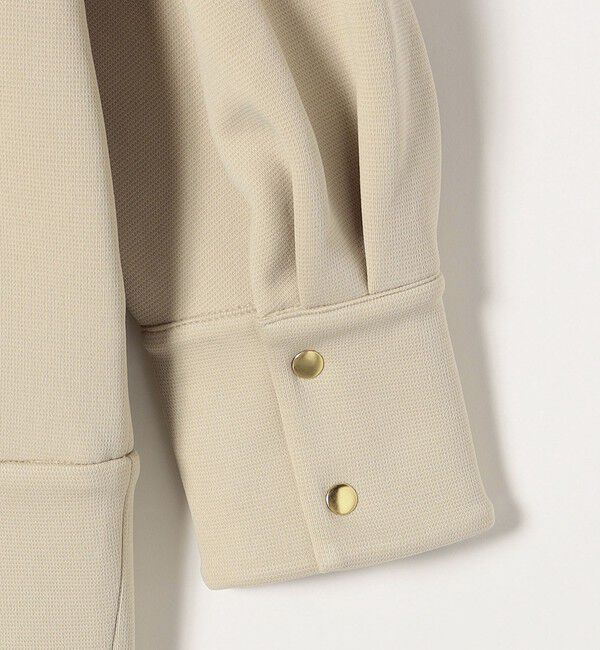 SHIPS any「SHIPS any:〈洗濯機可能〉ダブルジャージー ノーカラー コート」|ノーカラージャケット|