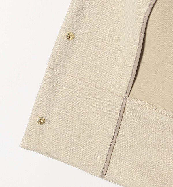 SHIPS any「SHIPS any:〈洗濯機可能〉ダブルジャージー ノーカラー コート」|ノーカラージャケット|