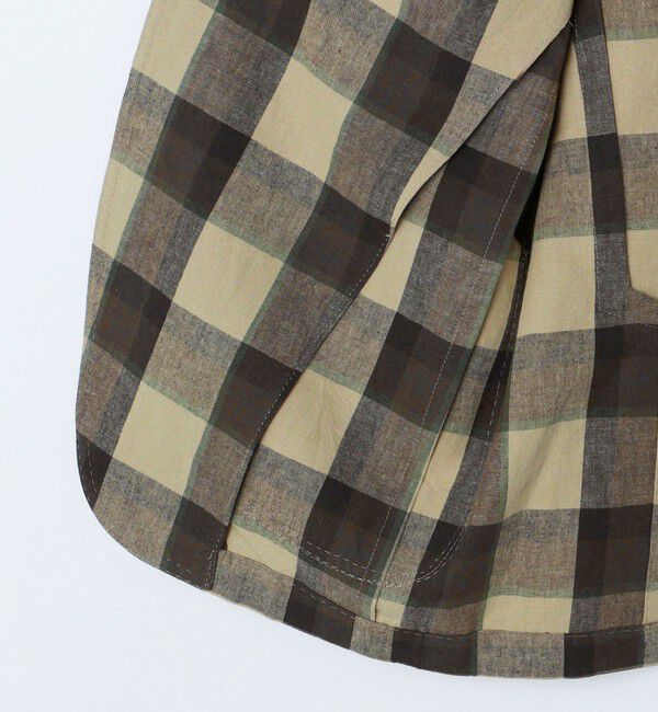 SHIPS「【SHIPS別注】Errico Formicola: ブラウンカラー マドラスチェック ジャケット」|テーラードジャケット|