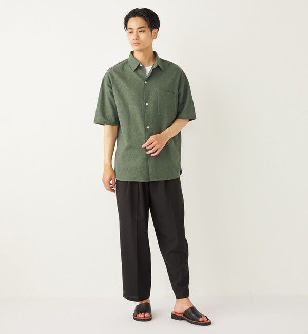 SHIPS Colors 「SHIPS Colors:〈洗濯機可能〉ジャージー ショートスリーブ シアーシャツ◇」|シャツ・ブラウス|