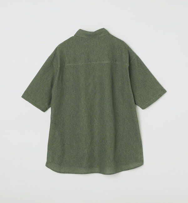 SHIPS Colors 「SHIPS Colors:〈洗濯機可能〉ジャージー ショートスリーブ シアーシャツ◇」|シャツ・ブラウス|