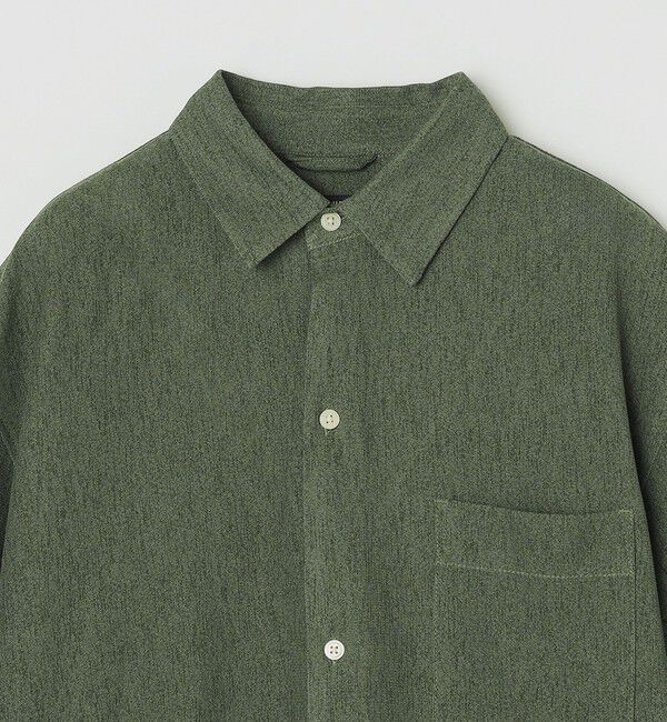 SHIPS Colors 「SHIPS Colors:〈洗濯機可能〉ジャージー ショートスリーブ シアーシャツ◇」|シャツ・ブラウス|