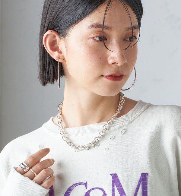 SHIPS for women「ミックス チェーン ネックレス」|ネックレス|