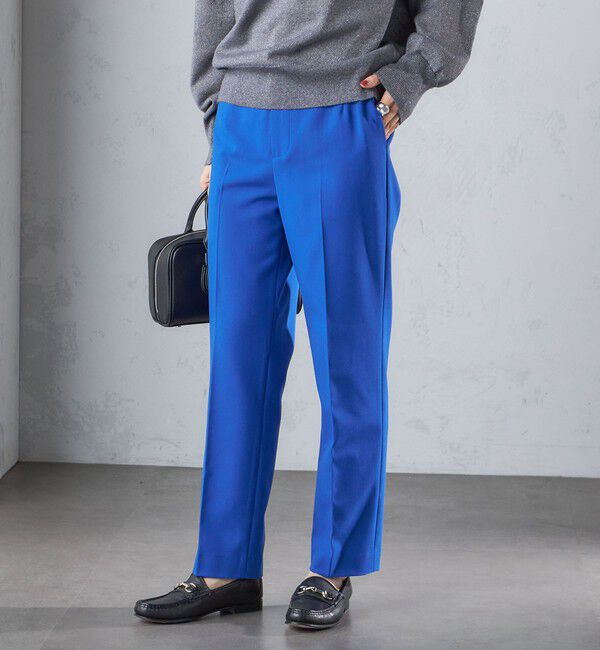 SHIPS for women「〈手洗い可能〉裏起毛 スリム テーパード パンツ」|その他|