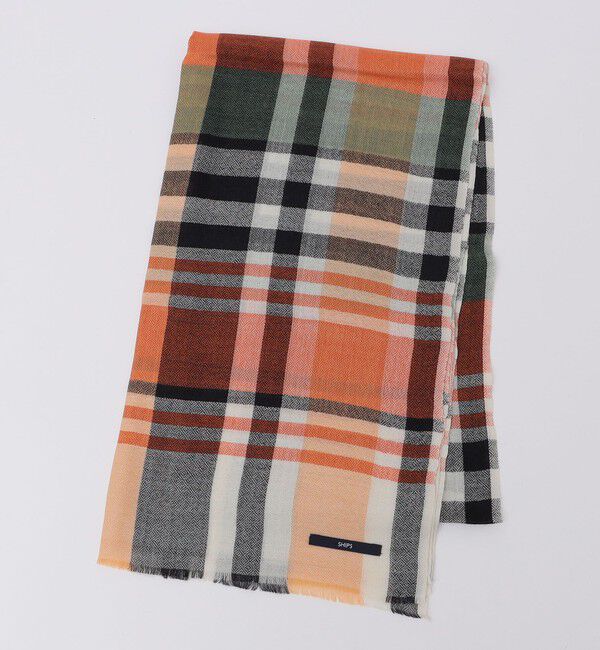 SHIPS「Qadri: INDIA WOOL/SILK STOLE」|ストール|