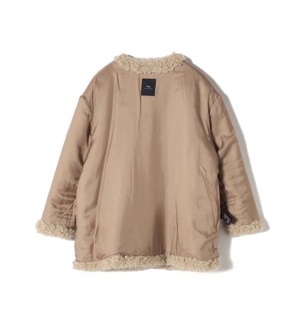 SHIPS for women「SHIPS Primary Navy Label:フェイク ファー ブルゾン」|その他|