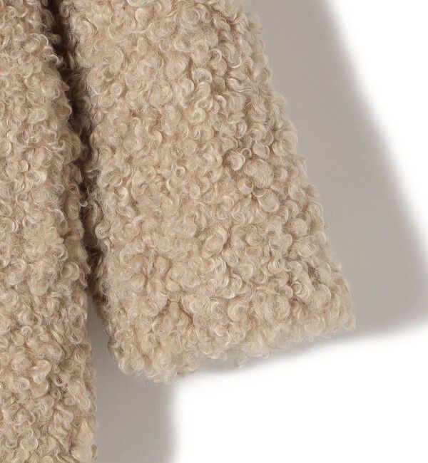 SHIPS for women「SHIPS Primary Navy Label:フェイク ファー ブルゾン」|その他|