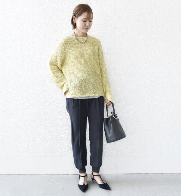 SHIPS for women「〈手洗い可能〉裾 リブ ドロスト パンツ」|その他|