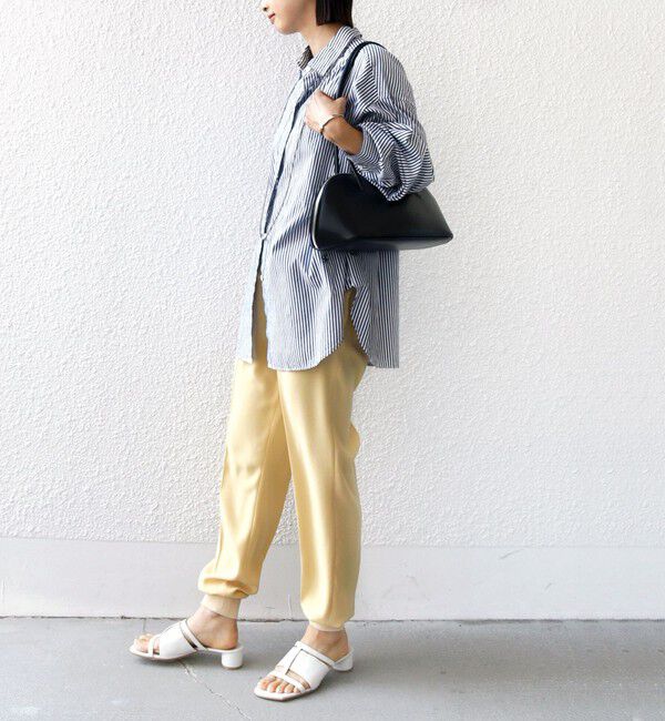 SHIPS for women「〈手洗い可能〉裾 リブ ドロスト パンツ」|その他|