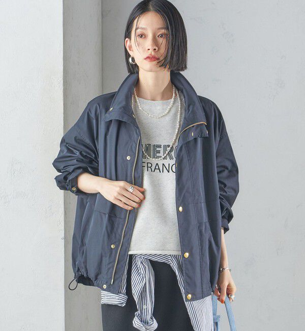 SHIPS for women「〈洗濯機可能〉LIMONTA EAST 中綿 ベスト付き ナイロン ブルゾン」|ブルゾン・スタジャン|