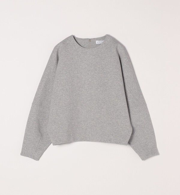 quaranciel「quaranciel:〈洗濯機可能〉ポンチ バックジップ ドルマン プルオーバー」|スウェット・ジャージ|