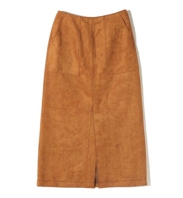 SHIPS for women「ポリエステルスエード ポケット スカート」|スカート|