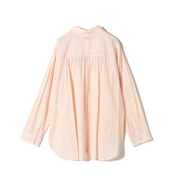 SHIPS for women「【WEB限定】〈洗濯機可能〉アシンメトリー ストライプ シャツ」|シャツ・ブラウス|