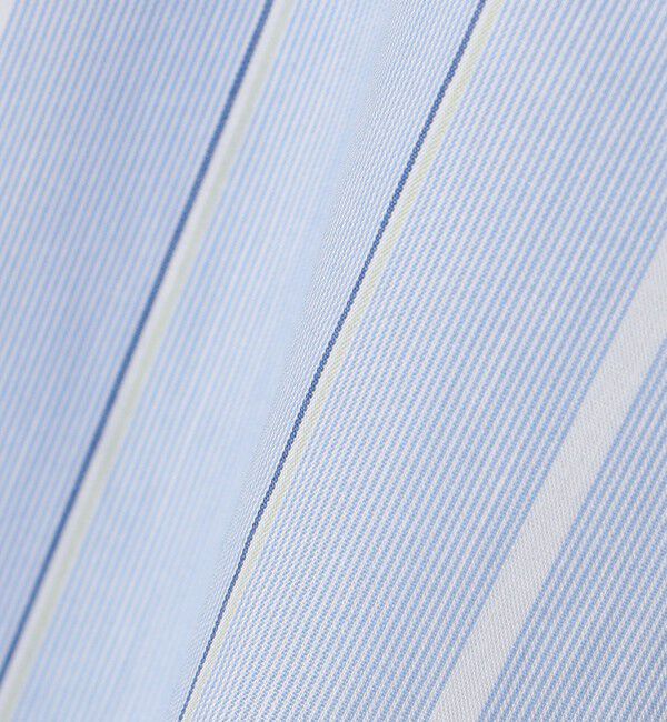 SHIPS for women「【WEB限定】〈洗濯機可能〉アシンメトリー ストライプ シャツ」|シャツ・ブラウス|