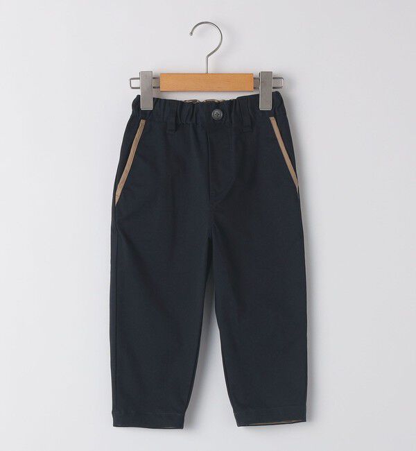 SHIPS KIDS「SHIPS KIDS:80～90cm / コットン チノ パンツ」|チノ|ネイビー
