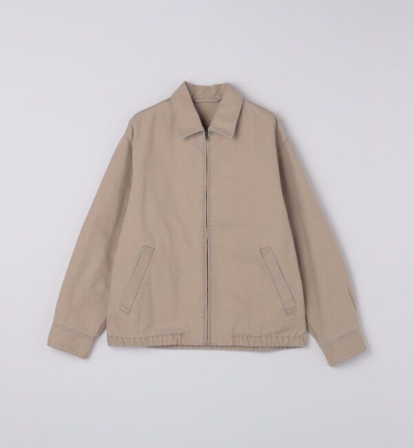 SHIPS「SHIPS: ストーン ウォッシュ コットン ブルゾン (セットアップ対応)」|ブルゾン・スタジャン|