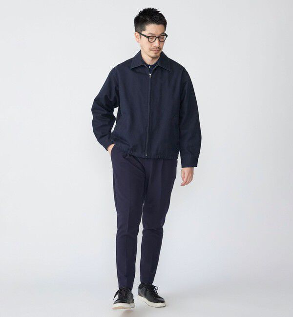 SHIPS「SHIPS: ストーン ウォッシュ コットン ブルゾン (セットアップ対応)」|ブルゾン・スタジャン|